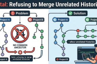 Fatal: Refusing to Merge Unrelated Histories