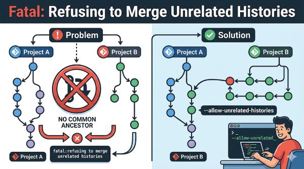 Fatal: Refusing to Merge Unrelated Histories