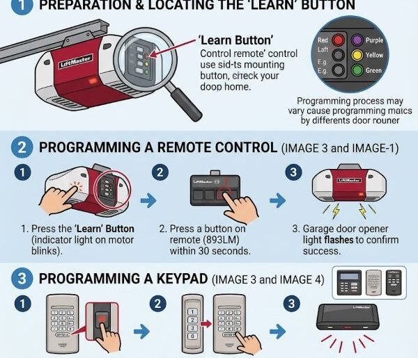 How to Program LiftMaster Garage Door Opener