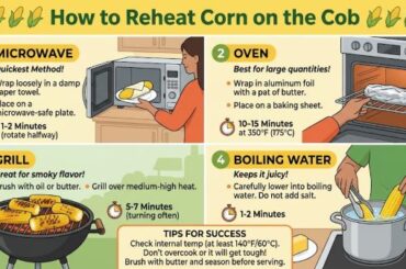How to Reheat Corn on the Cob
