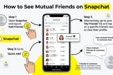 How to See Mutual Friends on Snapchat