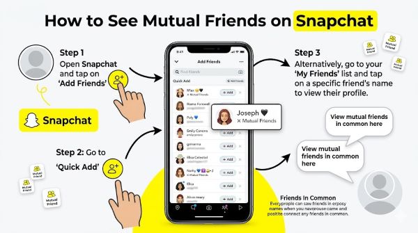 How to See Mutual Friends on Snapchat