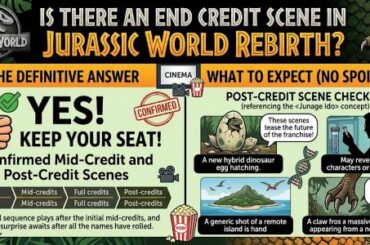 Is There an End Credit Scene in Jurassic World Rebirth