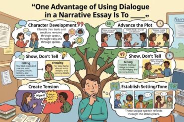 One Advantage of Using Dialogue in a Narrative Essay Is To