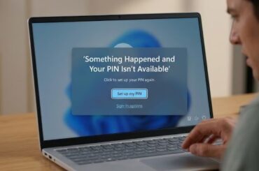 Something Happened and Your PIN Isn't Available