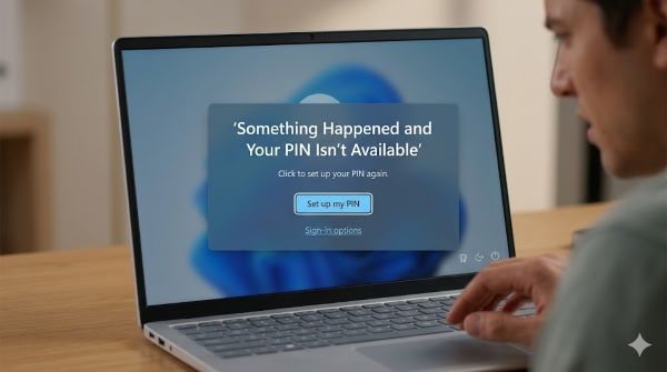 Something Happened and Your PIN Isn't Available