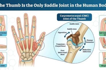 The Thumb Is the Only Saddle Joint in the Human Body