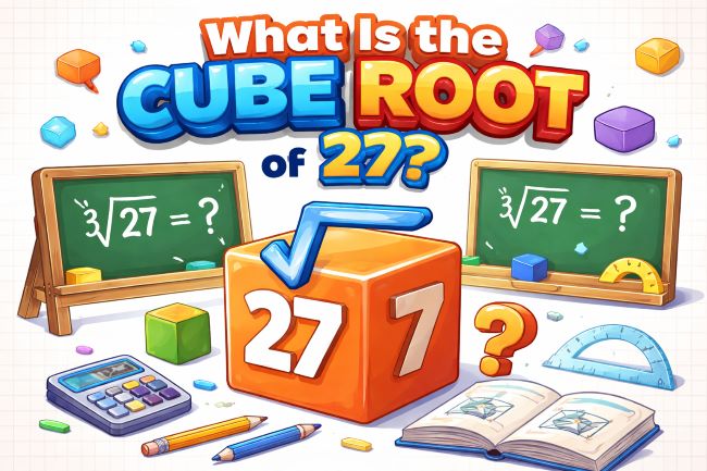 What Is the Cube Root of 27
