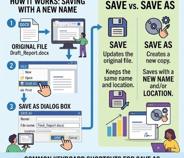 What Program Command Saves a Copy of a File Under a Different Name