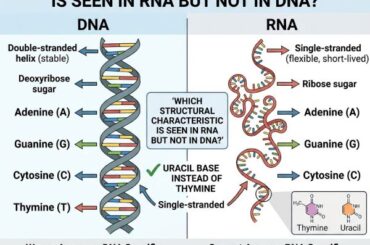 Which Structural Characteristic Is Seen in RNA but Not in DNA