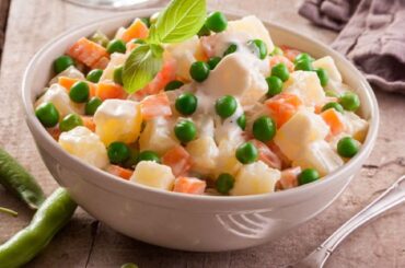 Ensalada de Zanahoria y Arvejas