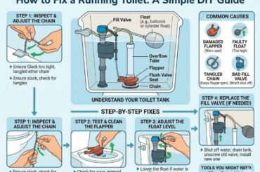 How to Fix a Running Toilet