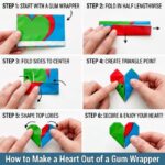 How to Make a Heart Out of a Gum Wrapper