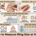 How to Measure Ring Size at Home