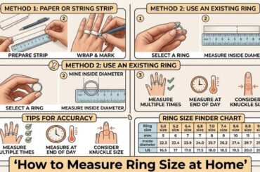 How to Measure Ring Size at Home