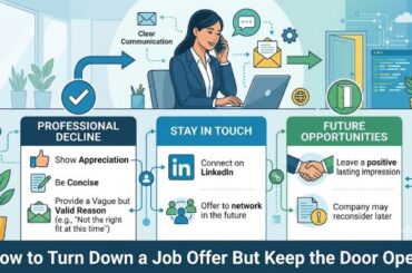 How to Turn Down a Job Offer But Keep the Door Open