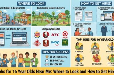 Jobs for 16 Year Olds Near Me