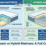Memory Foam vs Hybrid Mattress