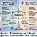 University of Metaphysics vs University of Metaphysical Sciences