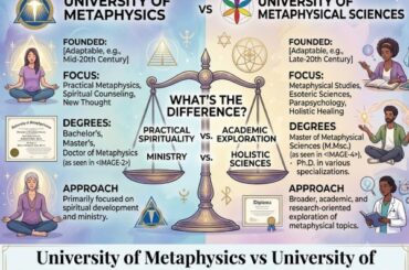 University of Metaphysics vs University of Metaphysical Sciences