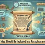 Which Central Idea Should Be Included in a Paraphrase of This Excerpt?