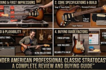 Fender American Professional Classic Stratocaster