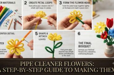Pipe Cleaner Flowers