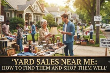 Yard Sales Near Me