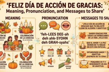 Feliz Dia de Accion de Gracias