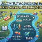 How Far Apart Are Cornhole Boards