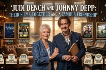 Judi Dench and Johnny Depp